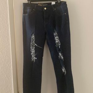 Ripped jeans sz 13
